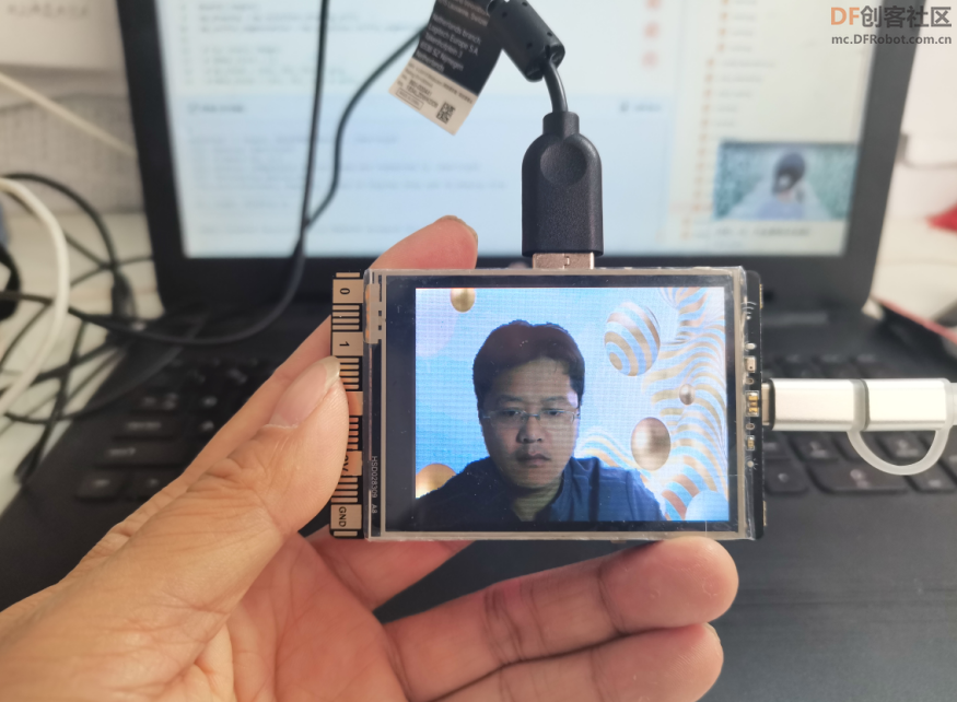 real-time background