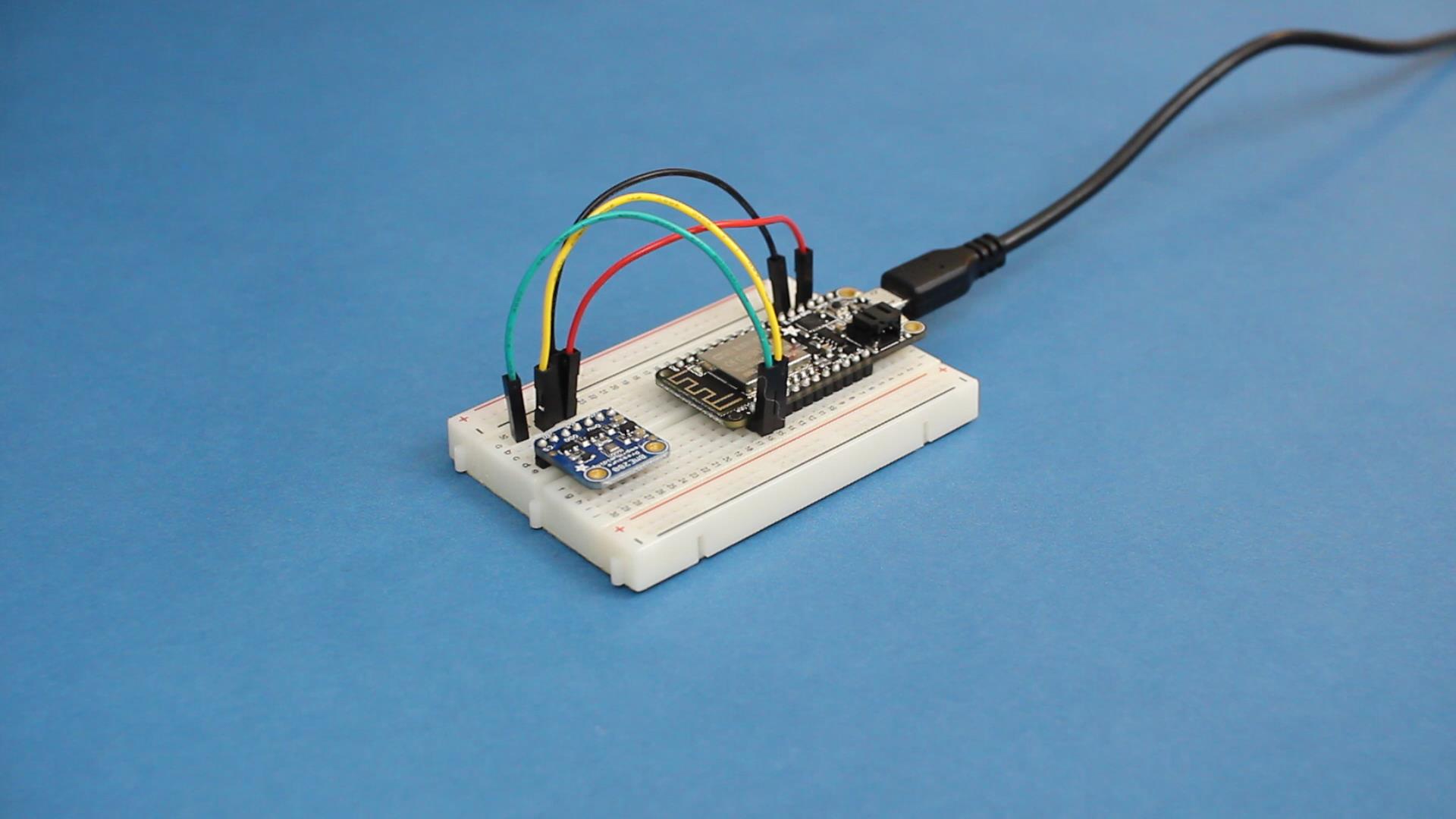 ESP8266 BME280 IoT sensor node