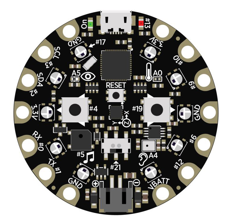 Circuit Playground Class Scheduler