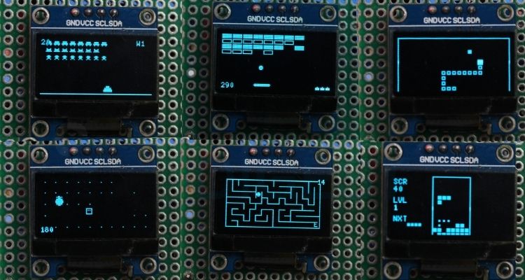 retro game console