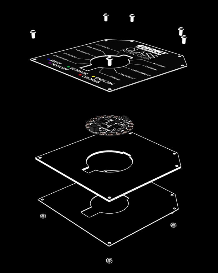 Circuit Playground Class Scheduler