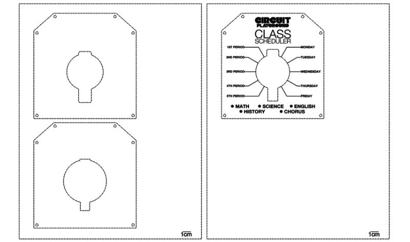Circuit Playground Class Scheduler